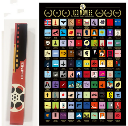 Movie Scratch Postcards