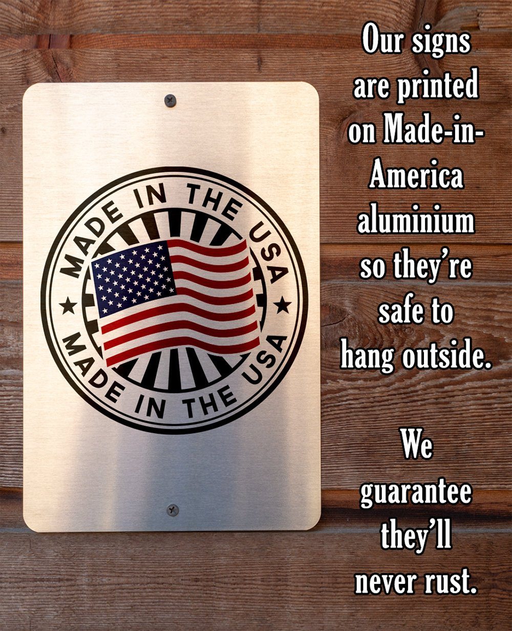 Back The Blue - Metal Sign